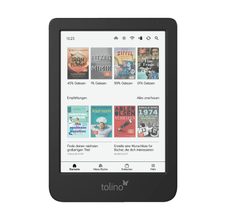 Tolino shine color eBook-Reader - Schwarz