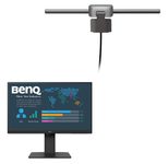 BenQ Monitor BL2486TC 60,5 cm (23,8 Zoll) + BenQ Screenbar Halo 2 - LED-Monitorlampe schwarz