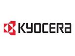 Kyocera Holzschrank mit Rollen, Höhe ca. 37 cm