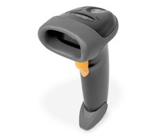 Digitus 2D Barcode Scanner, Bi-direktional 200 Scans/sek, 2 m USB-RJ45 Kabel, mit Halterung