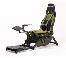 Next Level Racing Flugsimulations-Cockpit Boeing Military Edition schwarz-oliv