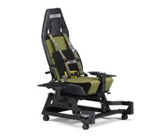 Next Level Racing Flugsimulations-Sitz Pro Boeing Military Edition schwarz-oliv