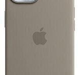 Apple Silikon Case mit MagSafe für Apple iPhone 15 Plus, tonbraun