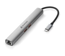 Sharkoon OfficePal Combo Adapter, dunkelgrau
