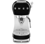 SMEG Espresso-Kaffeemaschine 50's Style ECF02BLEU, schwarz