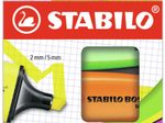 STABILO Textmarker BOSS MINI gelb, orange, grün