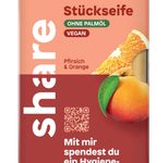 share Pfirsich & Orange Feste Seife 100,0 g
