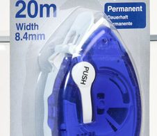 PLUS JAPAN Kleberoller PRO, 8,4 mm x 20 m