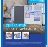 FRANKEN Magnetrahmen selbstklebend PRO A3 blau