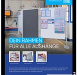 FRANKEN Magnetrahmen selbstklebend PRO A3 schwarz