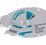 PLUS JAPAN Nachfüllrolle für Kleberoller PRO, 8,4 mm x 20 m