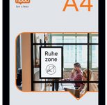 nobo Magnetrahmen selbstklebend A4 schwarz