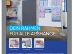 FRANKEN Magnetrahmen selbstklebend PRO A4 silber