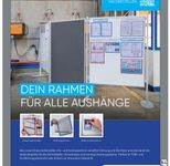 FRANKEN Magnetrahmen selbstklebend PRO A3 silber