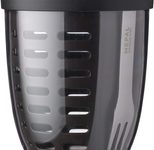 MEPAL Speisebehälter Fruitpot Ellipse, nordic black, 0,6 l