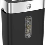 HP Aktenvernichter mit Partikelschnitt OneShred 8CC schwarz/silber