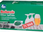 DR.BECHER Becharein Gläser SpülTabs 75 Stück