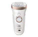 Braun Silk-épil 9 9-561 - Epiliergerät - Weiß/Bronze
