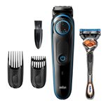 Braun Trimmer BT5240 Beardtrimmer (281931) Blau/Schwarz