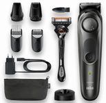 Braun Trimmer BT7340 Beardtrimmer schwarz/grau (418115)