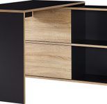 GERMANIA GW-SLIDE Schreibtisch 4036-161 - Anthrazit/Sonoma-Eiche