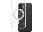 CARE by PanzerGlass® Feature Case Transparent Silber Kickstand & MagSafe für iPhone 16