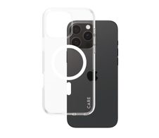 CARE by PanzerGlass® Flagship Case Transparent Urban Combat Weiß MagSafe für iPhone 16 Pro Max