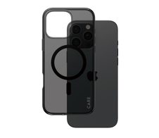 CARE by PanzerGlass® Flagship Case Urban Combat Smokey Schwarz MagSafe für iPhone 16 Pro Max