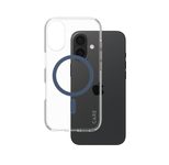 CARE by PanzerGlass® Flagship Case Transparent Urban Combat Blau MagSafe für iPhone 16