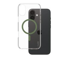 CARE by PanzerGlass® Flagship Case Transparent Urban Combat Grün MagSafe für iPhone 16 Plus