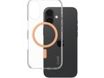 CARE by PanzerGlass® Flagship Case Transparent Urban Combat Pfirsich MagSafe für iPhone 16