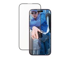 PanzerGlass® Displayschutz Aluminum Rahmen für iPhone 16 & 15 Plus - Ultra-Wide Fit