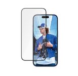 PanzerGlass® Ceramic Displayschutz für iPhone 16 & 15 - Ultra-Wide Fit
