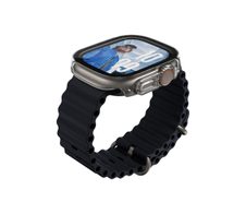 PanzerGlass® Displayschutz Snappie Full Body Slim Transparent für Apple Watch Ultra 2