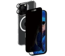 PanzerGlass® 3-in-1 Privacy Protection Schutzset für iPhone 16 Pro