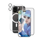 CARE by PanzerGlass® Flagship 3-in-1 Schutzset MagSafe für iPhone 16 Pro