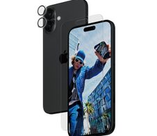 PanzerGlass® 2-in-1 Schutzset für iPhone 16 Plus