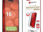 DISPLEX Premium Panzerglas (Full Cover, 10H) für Apple iPhone 16