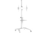 PureMounts® Premium TV Cart - Single Display bis 70", weiß