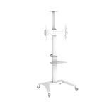 PureMounts® Premium TV Cart - Single Display bis 70", weiß