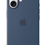 Apple Silikon Case iPhone 16 mit MagSafe (denim)