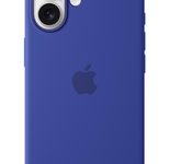 Apple Silikon Case iPhone 16 mit MagSafe (ultramarin)