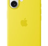 Apple Silikon Case iPhone 16 mit MagSafe (sternfrucht)