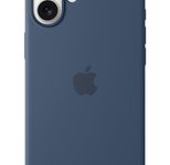 Apple Silikon Case iPhone 16 Plus mit MagSafe (denim)