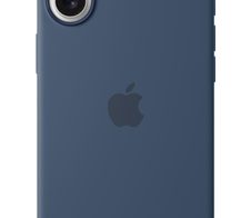 Apple Silikon Case iPhone 16 Plus mit MagSafe (denim)