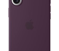 Apple Silikon Case iPhone 16 Plus mit MagSafe (pflaume)