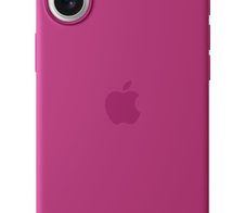 Apple Silikon Case iPhone 16 Plus mit MagSafe (fuchsia)