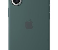 Apple Silikon Case iPhone 16 Plus mit MagSafe (seegrün)