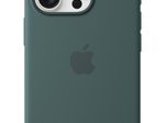 Apple Silikon Case iPhone 16 Pro mit MagSafe (seegrün)