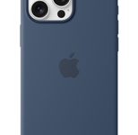 Apple Silikon Case iPhone 16 Pro Max mit MagSafe (denim)